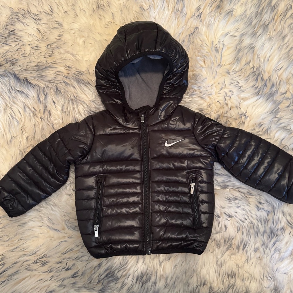 Nike Kids Black Puffer Jacket